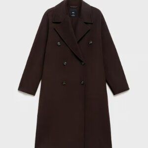 Handmade oversized wool coat